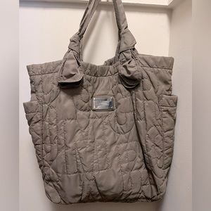 Marc Jacobs x-tra large circa 2010 nylon logo tote
